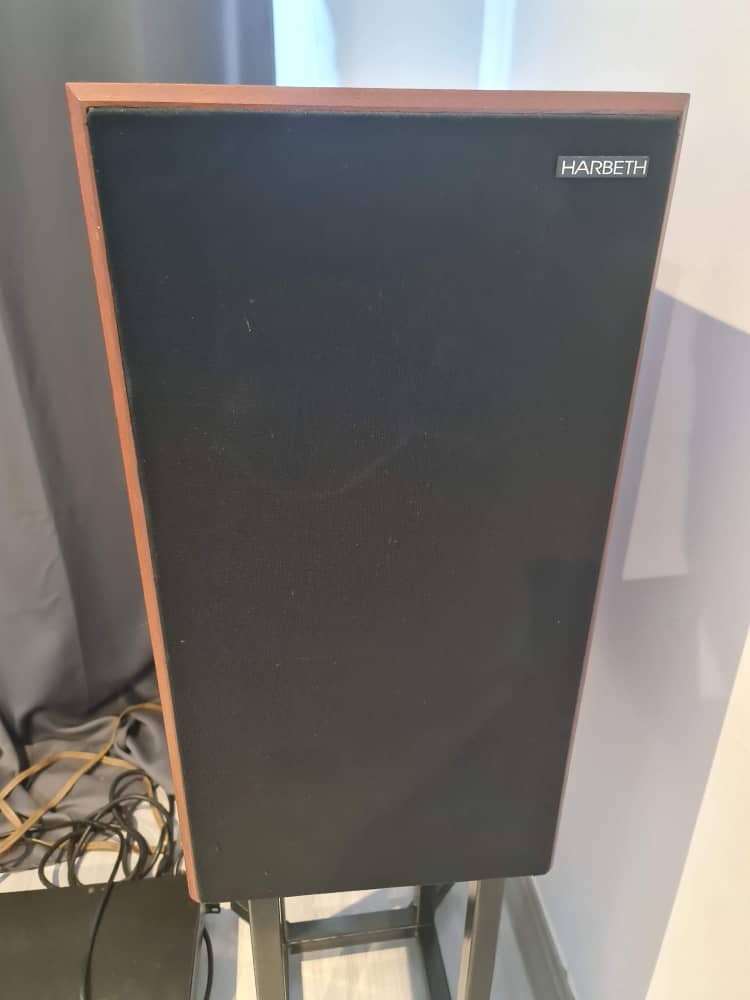 SOLD Harbeth HL-Compact 7 Speakers with Stand Whatsa26