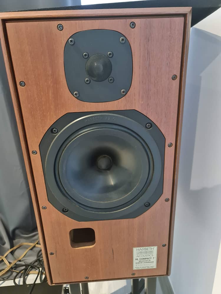 SOLD Harbeth HL-Compact 7 Speakers with Stand Whatsa28