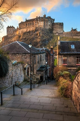 Edinburgh castle Hrad10