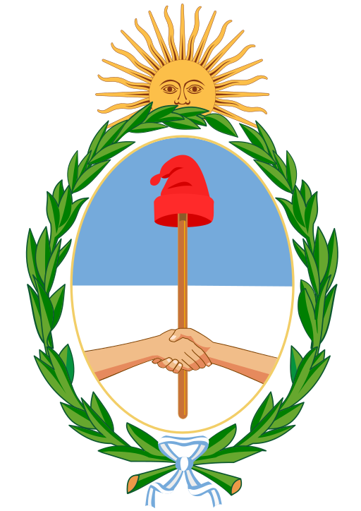 Escudo Nacional de Argentina Arg10