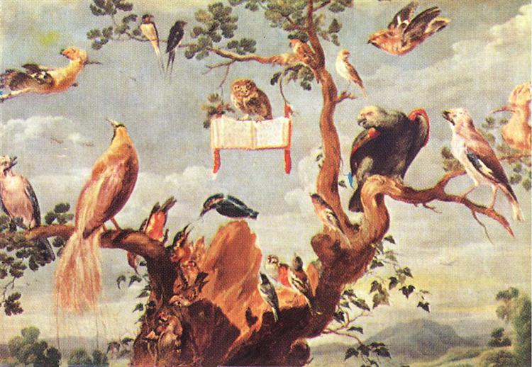 Concierto de pájaros de Frans Snyders Concer10