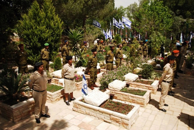 Yom HaZikarón o Día del Recuerdo en Israel. Diadel11