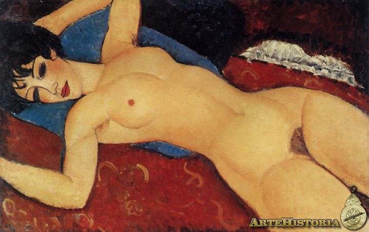 DESNUDO ROJO- MODIGLIANI Mod12210