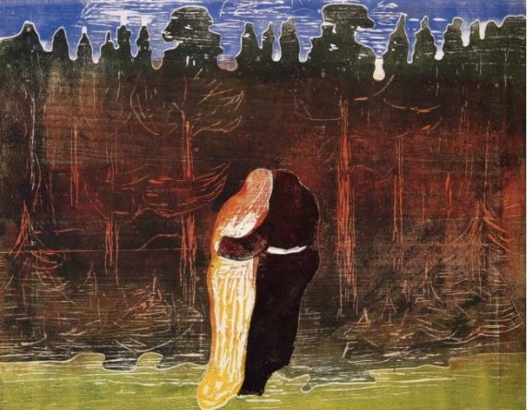 Hacia el bosque II. Edvard Munch Munchh10