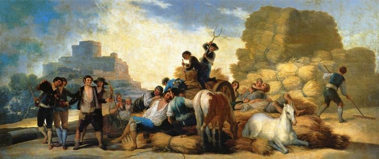 Verano, o la cosecha. Francisco de Goya Summer10