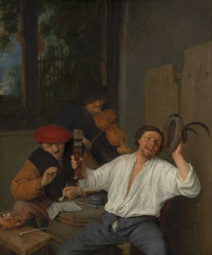 Los alegres bebedores. Adriaen van Ostade Tumblr14