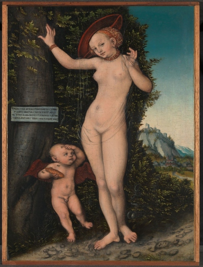 Venus y Cupido. Lucas Cranach Venus-10