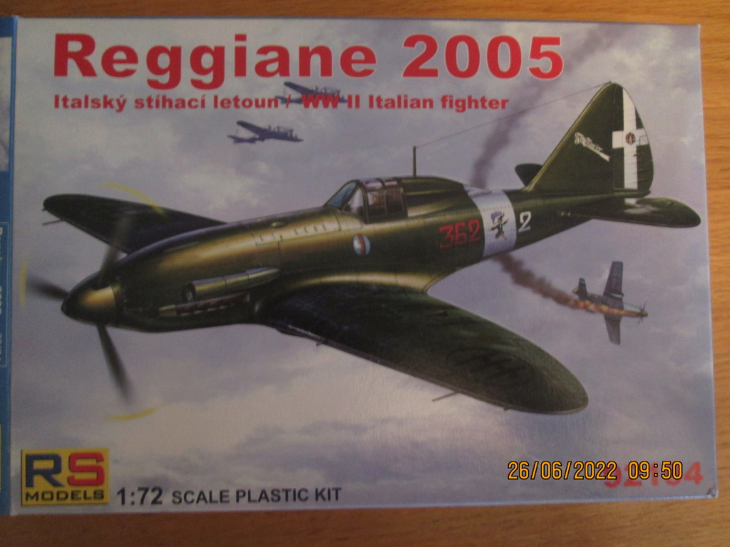 * 1/72 Reggiane 2005 RS Model Img_7726