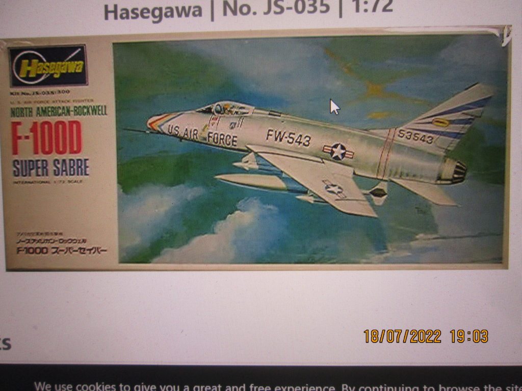 * 1/72     F100 Super Sabre    Hasegawa  Img_7832