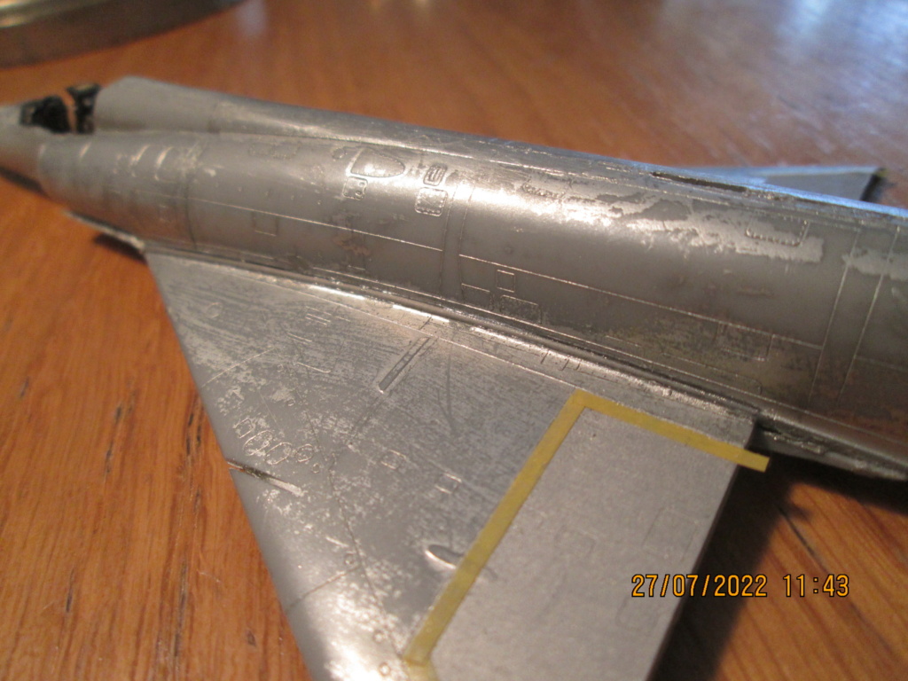 Modelsvit 1/72   Mirage IIIC  Montage et fin Img_7843