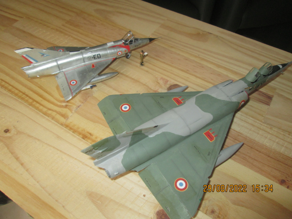 Modelsvit 1/72   Mirage IIIC  Montage et fin Img_7924