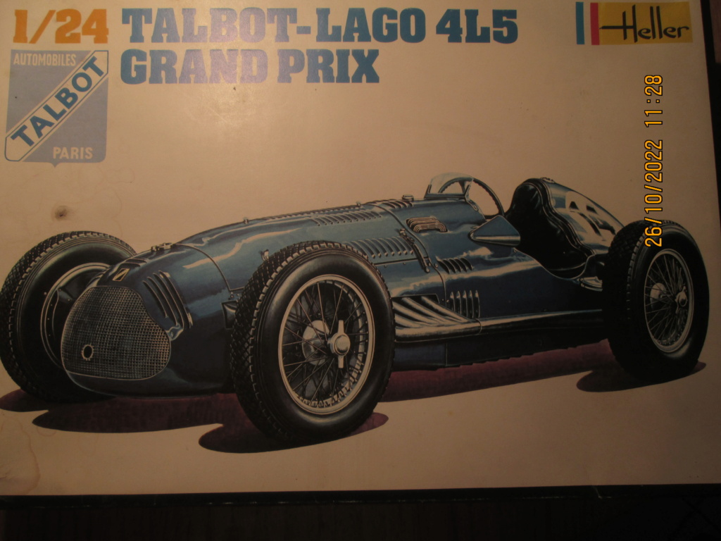 Heller 1/24 Talbot Lago Grand Prix Img_7959