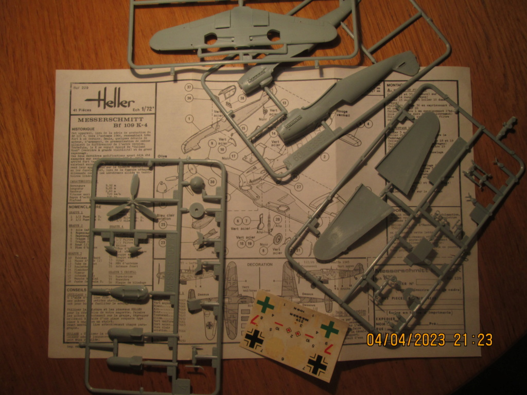 * 1/72 Messerschmitt Bf 109K4 Heller Img_8329