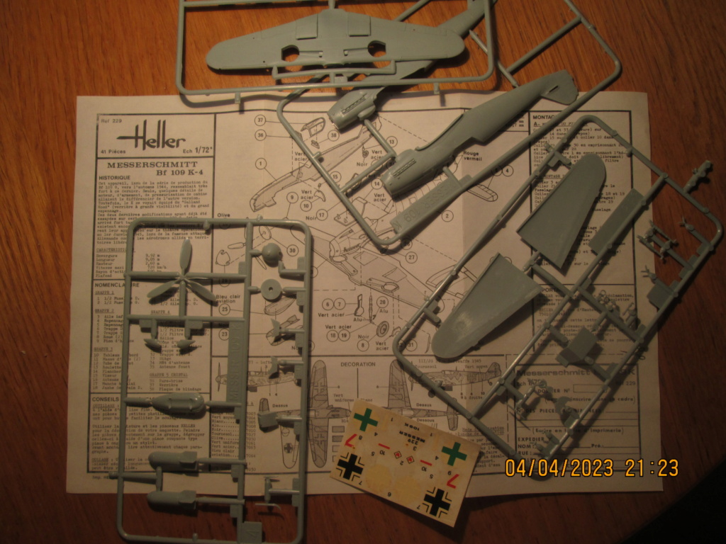 * 1/72 Messerschmitt Bf 109K4  Heller Img_8329