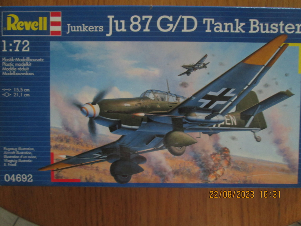 * 1/72   Stuka Junkers 87 G/D    Revell  Img_8544