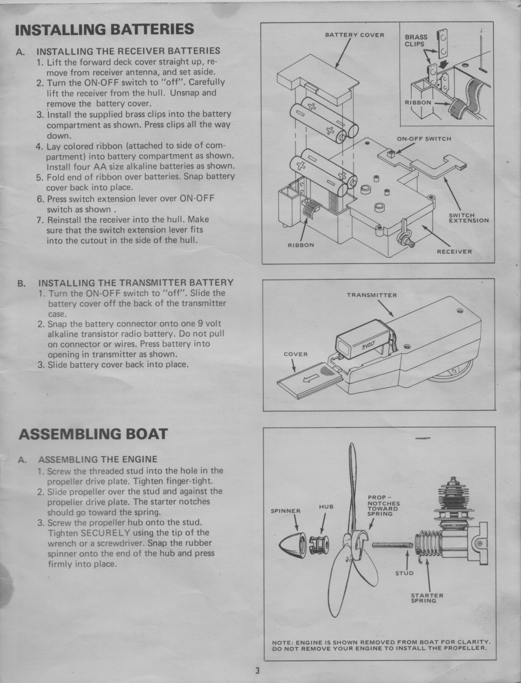 Hydro Blaster pictures and manual scans . Hydro_11