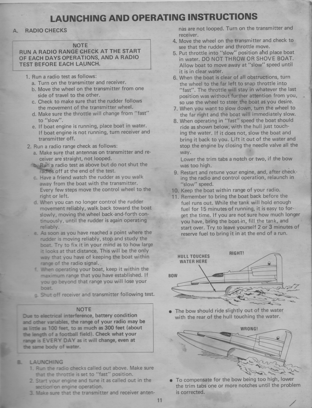 Hydro Blaster pictures and manual scans . Hydro_21