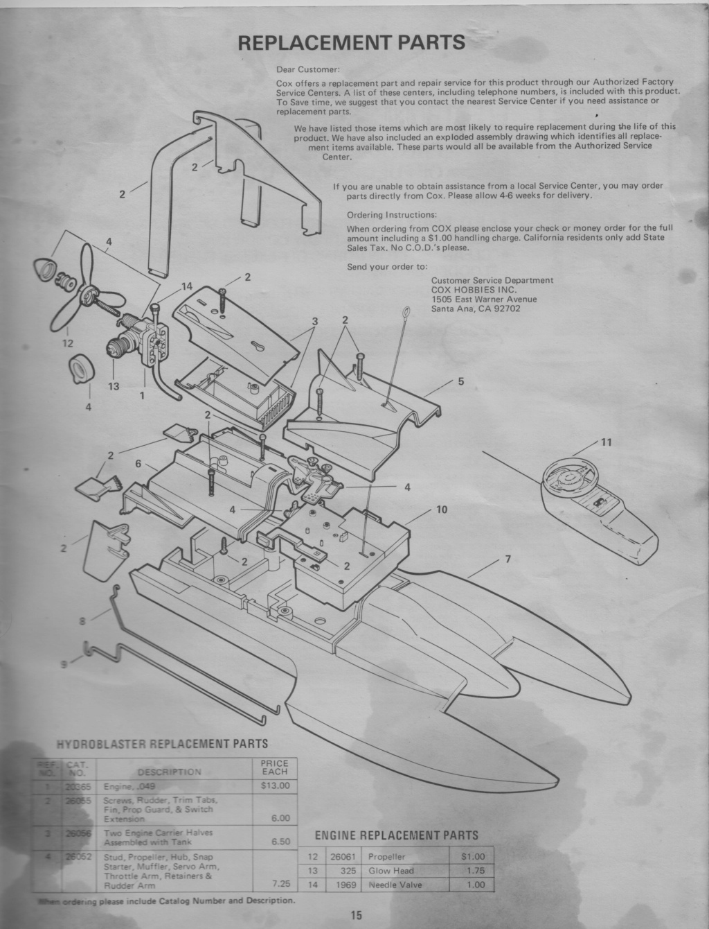 Hydro Blaster pictures and manual scans . Hydro_23