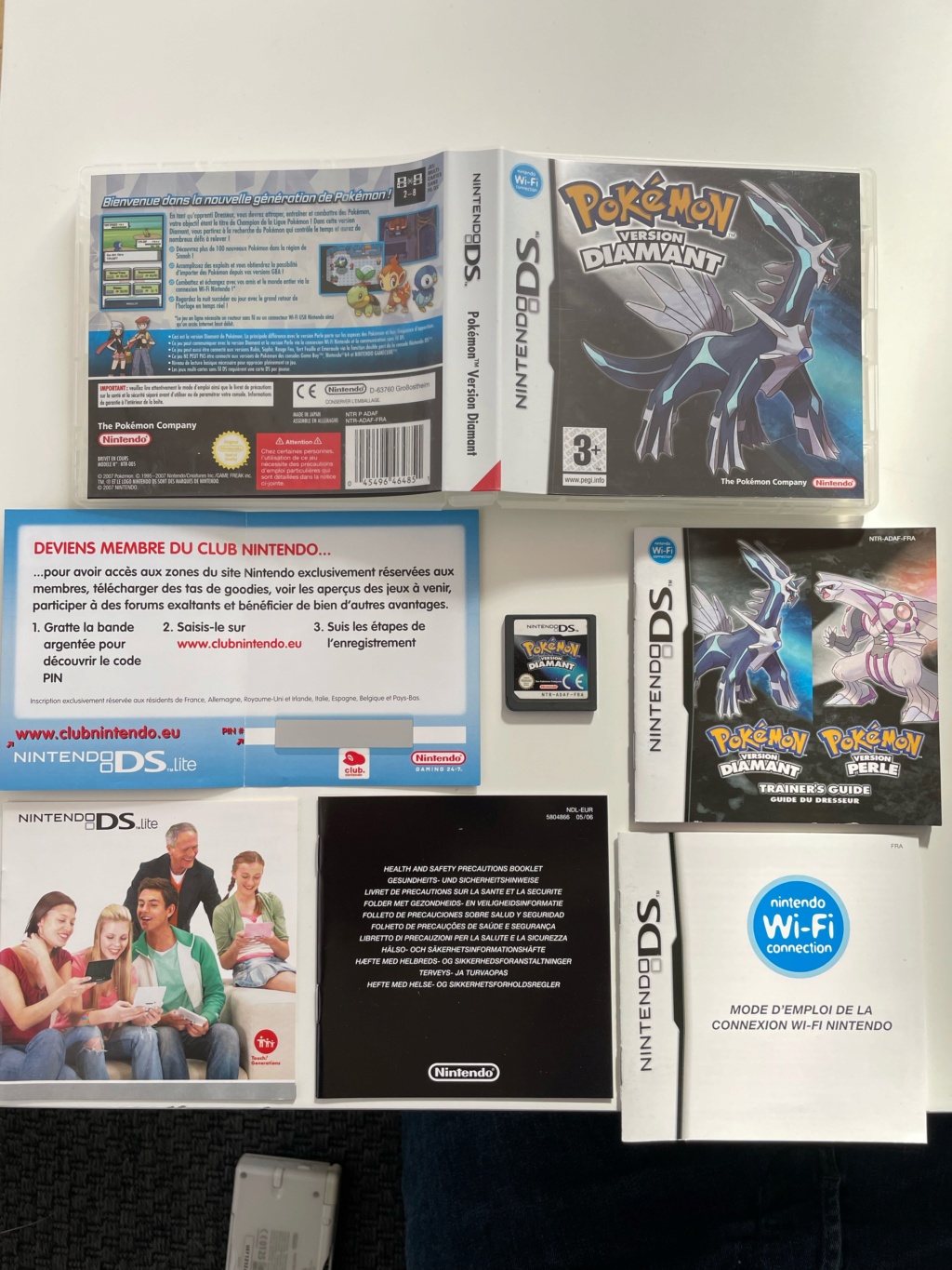 [VDS] Jeu Pokémon version Diamant sur Nintendo DS complet Image010