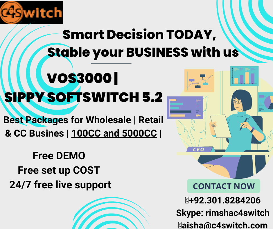 Are you worrying to buy switch of your VOIP business? Do contact me without any delays... Sippy_11