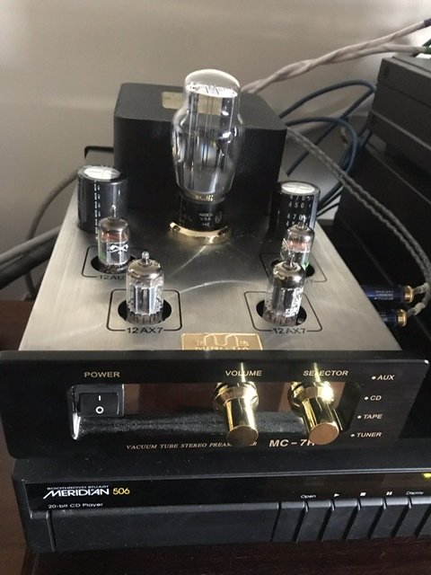 MING DA vacuum tube stereo preamplifier MC-7R B76e9110