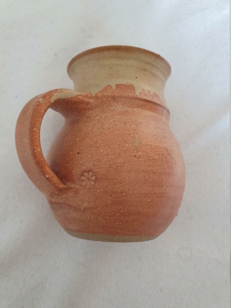 Coffee set 7-petal flower mark: Will & Barbara Pots, Pots Pottery, Cornwall 20230716