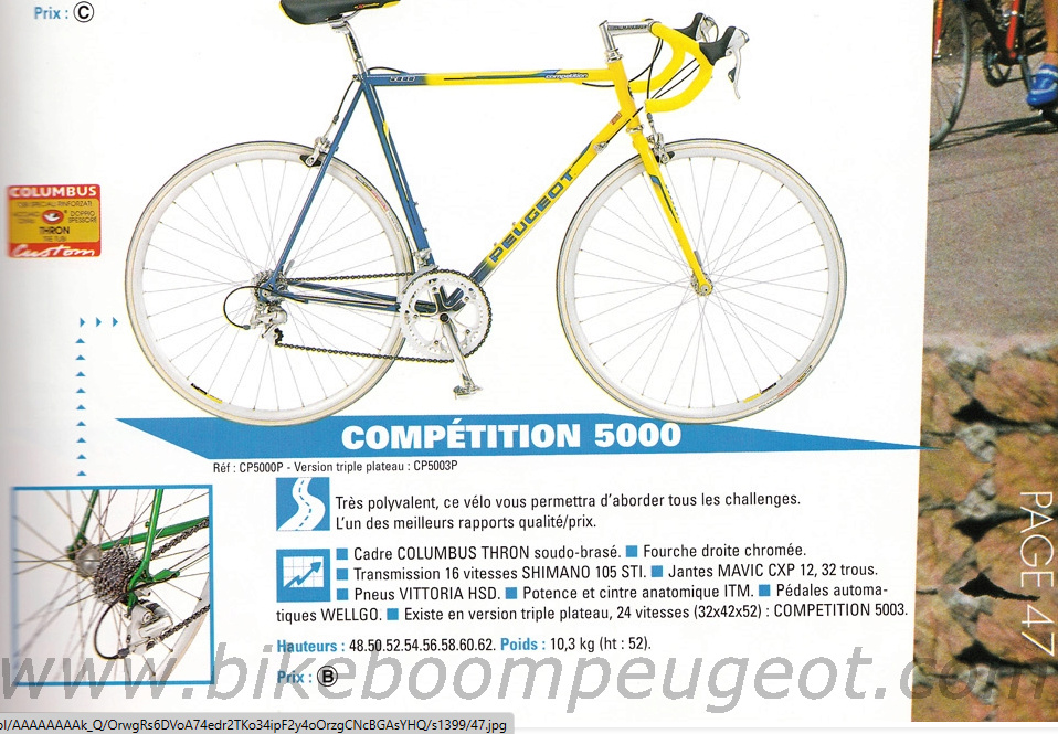Peugeot compétition 5000 C500310