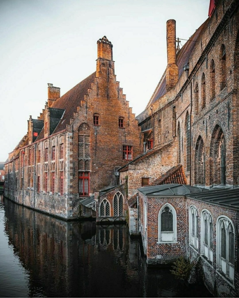 Старинная архитектура Брюгге, Бельгия Photo_24