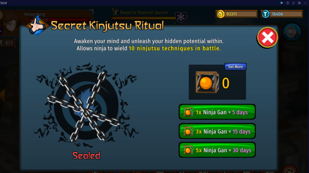 Secret Kenjutsu  Ritual Bug Bug10