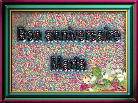 Happy Birthday Marta