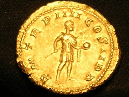 Antoniano de Gordiano III, P M TR P IIII COS II P P. Imagen15
