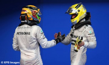 Pour McNish, Mercedes avantage Hamilton Hamilt14