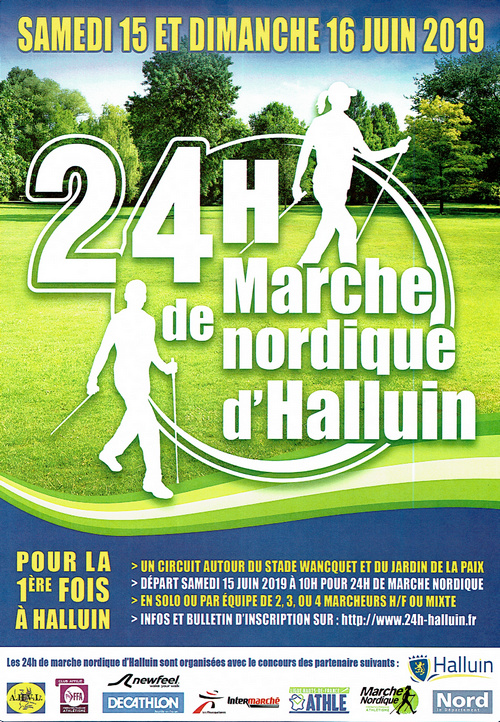 06/19 Les 24 h de Marche Nordique de Halluin Flyer-11