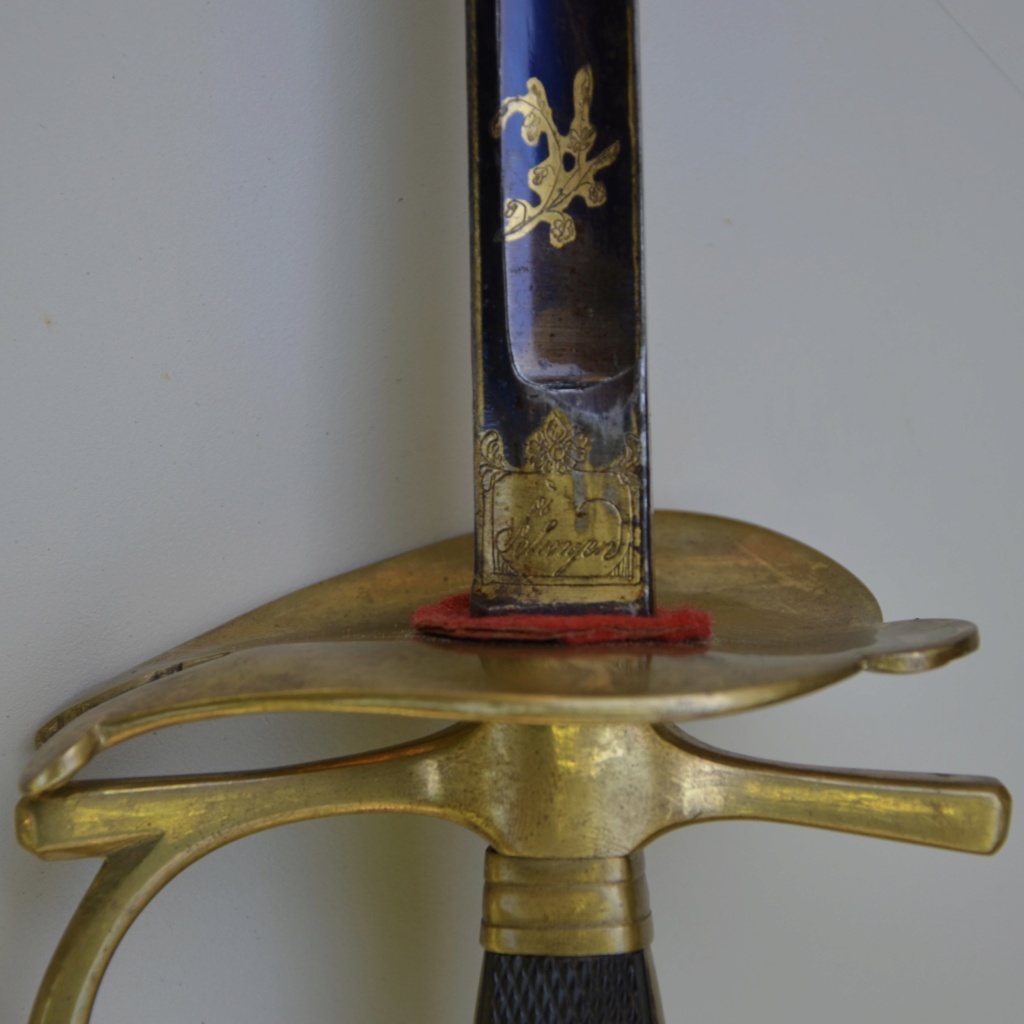 Le point sur l'épée uniforme d'officier d'infanterie modèle 1791 823f5410