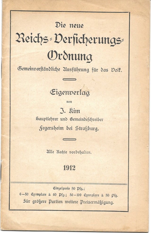 La caisse d'assurance allemande 1912_l25
