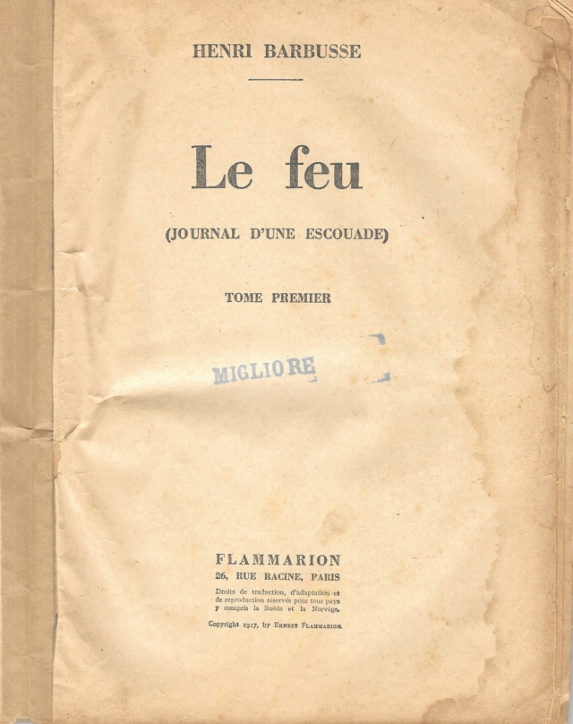 LE Feu d'Henri Barbusse 1917_l24