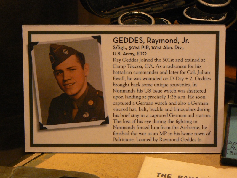  S/Sgt Ray Geddes 501PIR P1030312