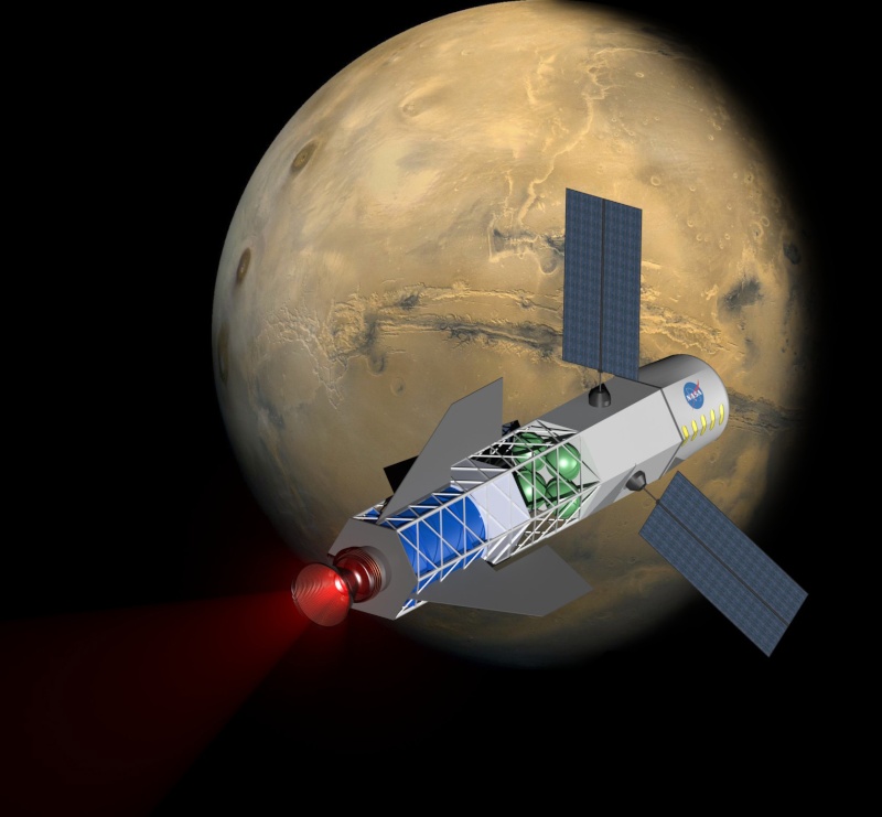 La NASA s'intéresse à la fusion pour le voyage martien (concept Université Washington) Spacec10