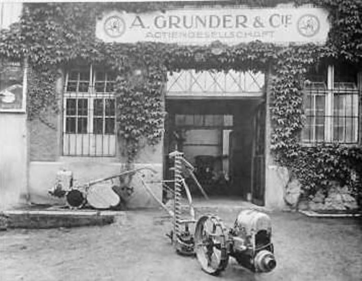 GRUNDER : les motoculteurs Captu541