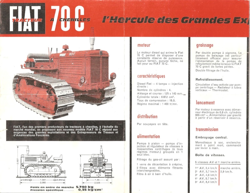Tracteurs à chenilles FIAT et O.M. Fiat_c11