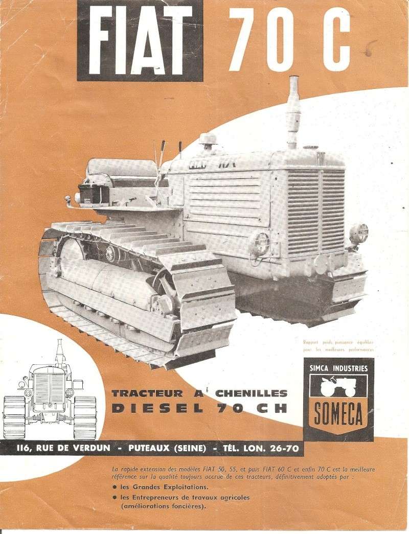 Tracteurs à chenilles FIAT et O.M. Fiat_c14