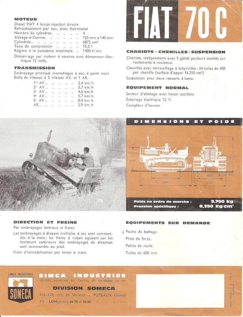 Tracteurs à chenilles FIAT et O.M. Fiat_c15