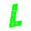alphabet complet scintillant L42