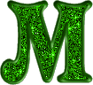 alphabet complet scintillant M83