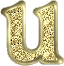 alphabet complet scintillant U106
