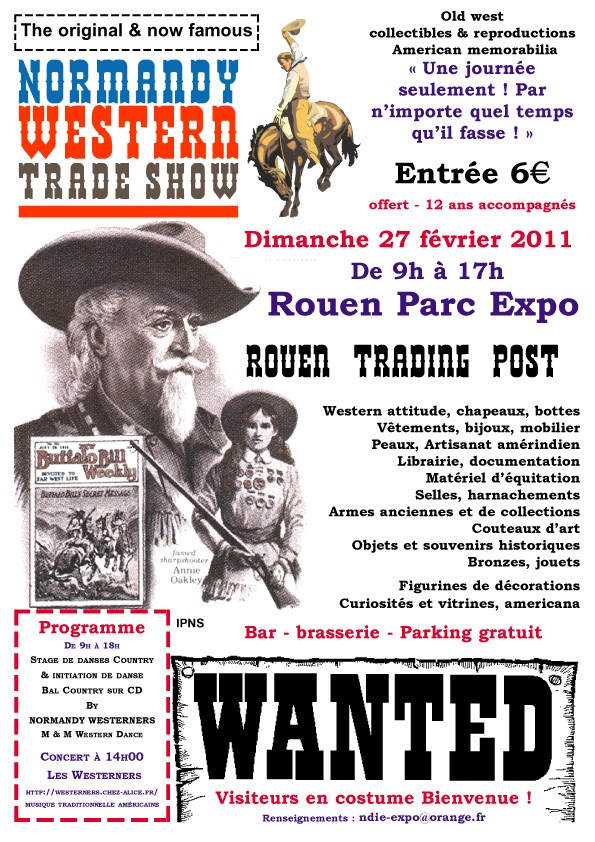 NORMANDY WESTERN TRADE SHOW Affich11