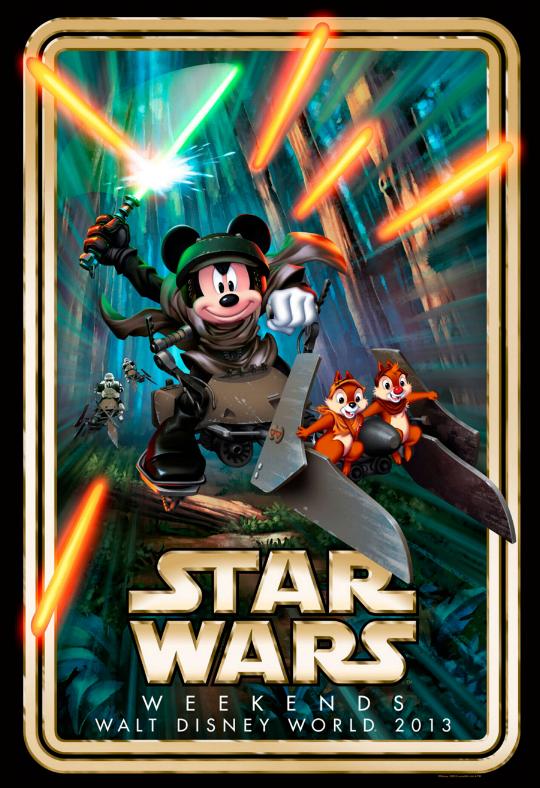 Disney - Star Wars Weekends 2013  Affich11