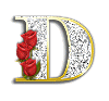 alphabet complet avec des fleurs D93