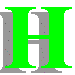 alphabet avec des couleurs différentes H35