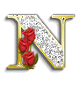 alphabet complet avec des fleurs N193